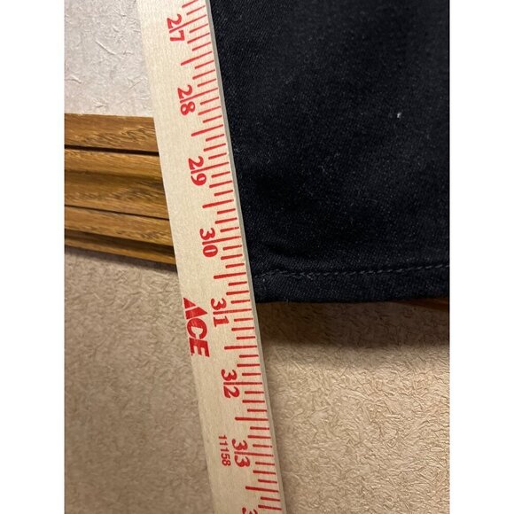 NEW! Hollister Super Skinny High Rise Black Distressed Jeans Women's Size 6 Long - Picture 7 of 11